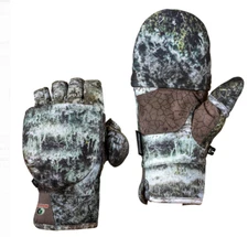 Men's L/XL 3M Pop Top Mossy Oak Mountain Country Glomitts Insulated Gloves Camo