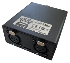 DMXking eDMX2 MAX – Ethernet ArtNet/sACN to DMX Controller 2 Universes [3-Pin]