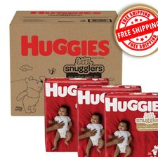 Huggies Little Snugglers Baby Diapers, Choose Your Size  Count