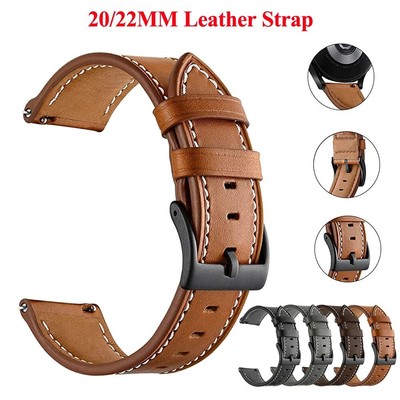 Echtes Leder Armband Für Samsung Galaxy Watch 6/4/5 Pro 45mm Active 2 40/44mm DE