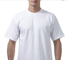 5 PACK PRO CLUB PROCLUB MEN'S PLAIN SHORT SLEEVE T SHIRT HEAVYWT COTTON TEE NEW