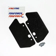 NEW! LOSI DBXLE 2.0 & DBXL BLACK ABS REAR CV SHIELDS W/HARDWARE -BY FULLFORCE RC