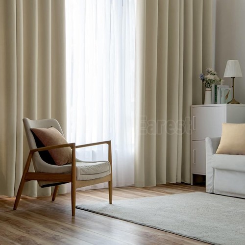 2PCS Blackout Curtains Eyelet Ring Top Thick Thermal Ready Made Pair Luxury Grey - Picture 100 of 110