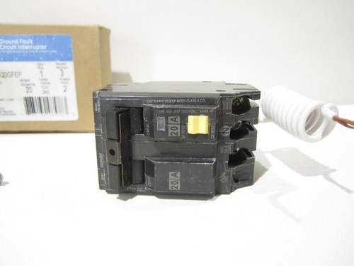 GE THQB2120GFEP 2p 20a 120/240v Schutzschalter für Erdschlussgeräte NEU - Bild 2 von 5