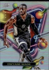2023-24 Topps Chrome Cosmic #70 Dwyane Wade Miami Heat