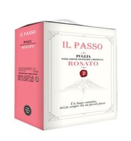 IL Passo Puglia Rosato Italien Apulien IGP Rosewein Trocken - 5 Liter BIB