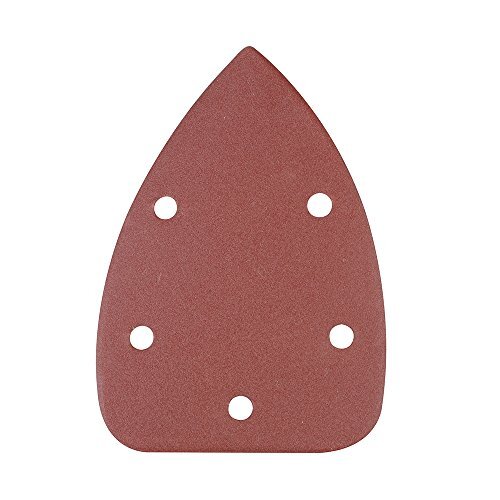 SILVERLINE Hook & Loop Detail Sander Sheets 140mm 10pk