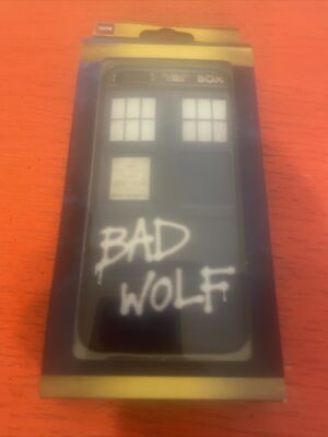 Dr. Who Hard Case Cover for iPhone 5,5S  TARDIS Call Box Bad Wolf Photograph