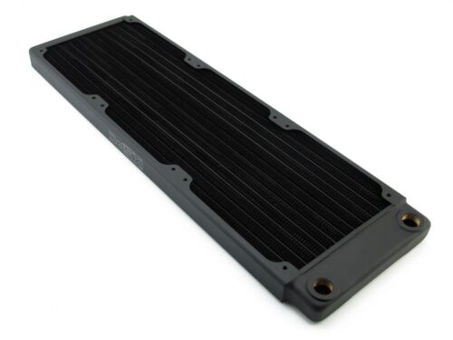 XSPC TX360 Ultra Thin Radiator, 120mm x 3, Triple Fan, Black - Picture 2 of 7