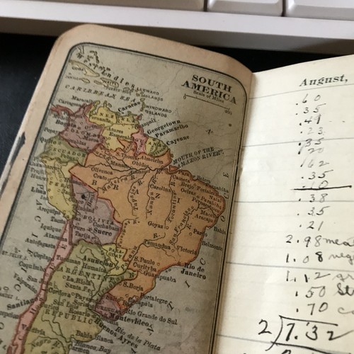 Diary 1902 Loos & Dilworth Oils Philadelphia PA Old Colorful Miniature Maps A768 - Picture 11 of 12