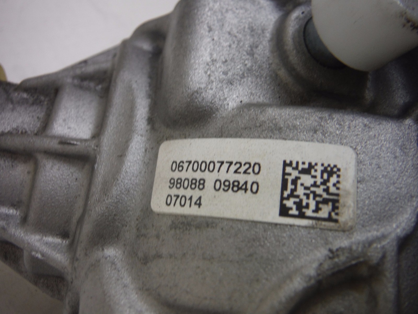2014 2015 2016 MASERATI GHIBLI FRONT DIFFERENTIAL OEM 06700077220  