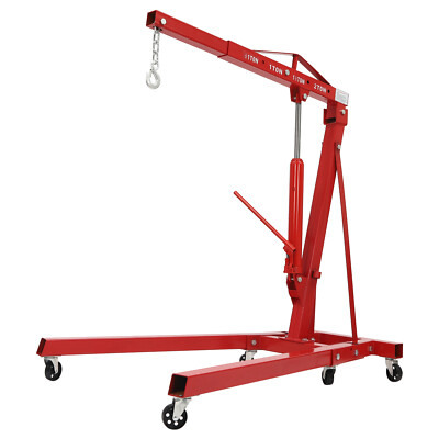 4409LBS 2 TON Heavey Duty Engine Motor Hoist Cherry Picker Shop Crane Lift New