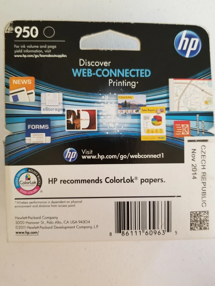HP 950 Black Officejet Ink Cartridge - Image 4 of 4