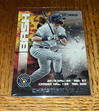 BREWERS CHRISTIAN YELICH 2020 TOPPS STADIUM CLUB BASH AND BURN #BAB-4