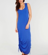 Freya Swim Gigi Jersey Maxi Dress Small in Blue RRP £46