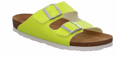 Rohde Alba 5589 Damen Sandale Sandalette Pantolette Hausschuhe Gelb
