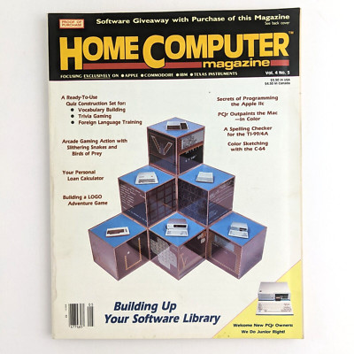 Home Computer Magazine, December 1984 - Commodore 64, Apple, Graphics & Games
