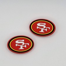 NFL San Francisco 49ers Football Team For Crocs Shoe Charms Jibbitz - 2 pieces