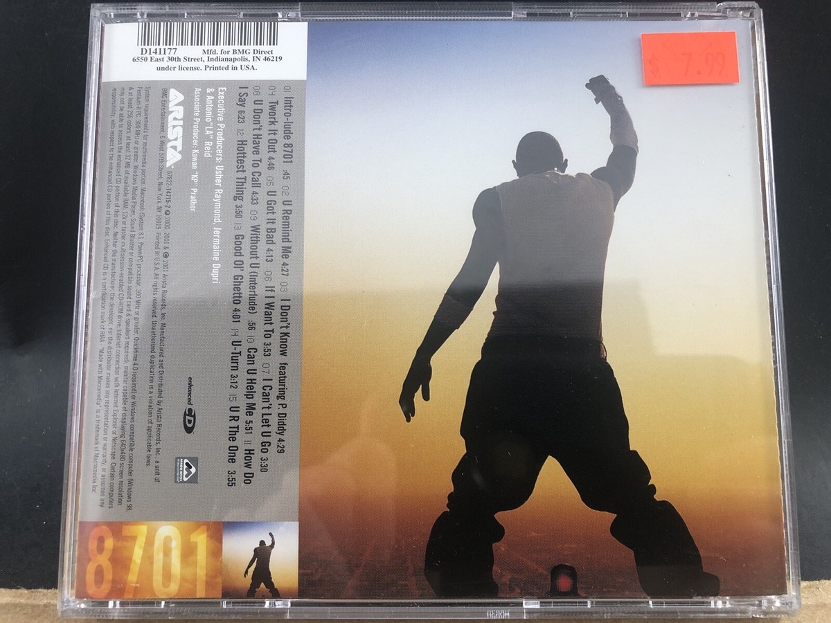 Usher 8701 CD, MULTIPLE CD'S SHIP FREE, SEE STORE!!! | eBay