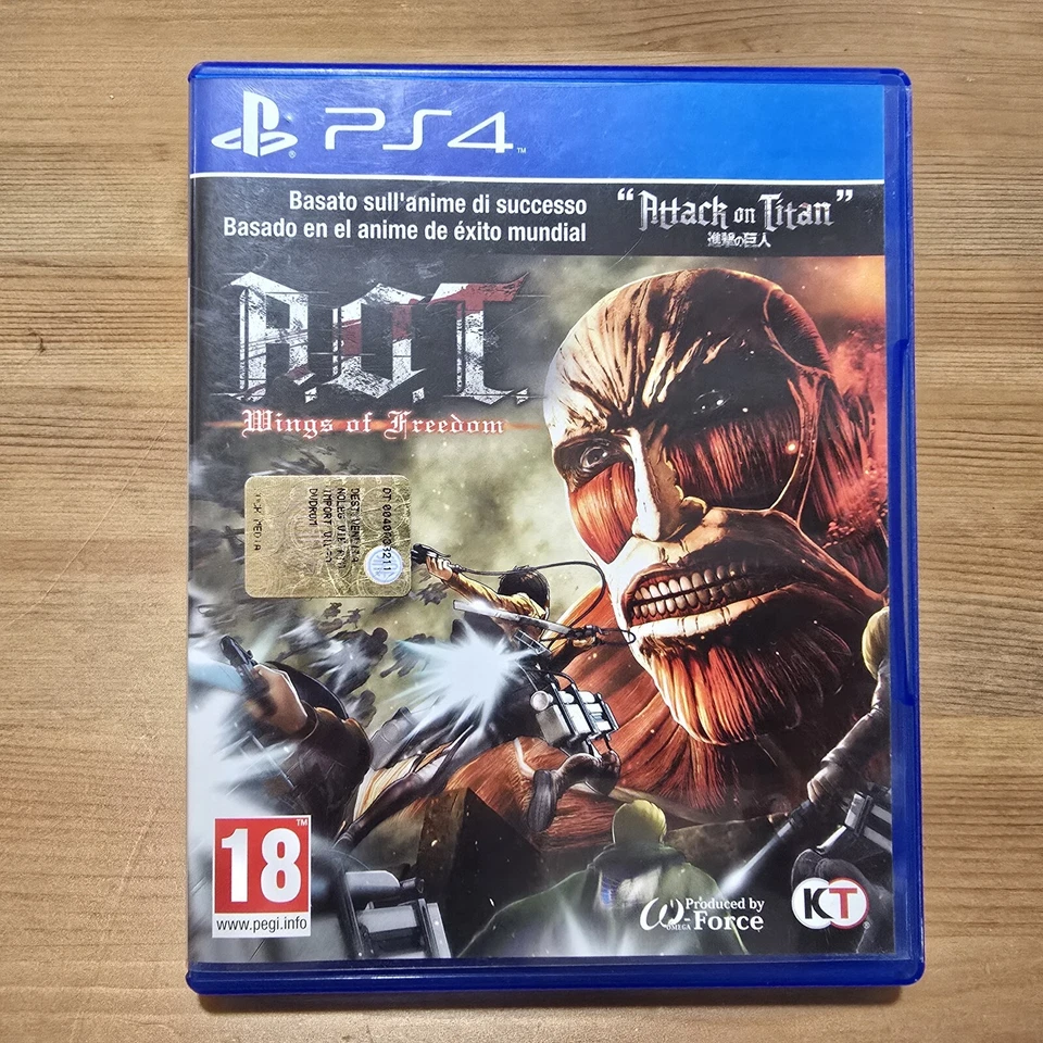 PS4 A.O.T. Wings Of Freedom Pal España, foto 1 de 3