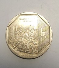 Peru 1 Nuevo Sol Circulated 2011 Machu Picchu.