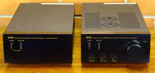 STAX SRM-T1  STAX ED-1 STAX SR-LAMBDA SIGNATURE  EXCELLENT LEGEND AS NEW - Afbeelding 1 van 12