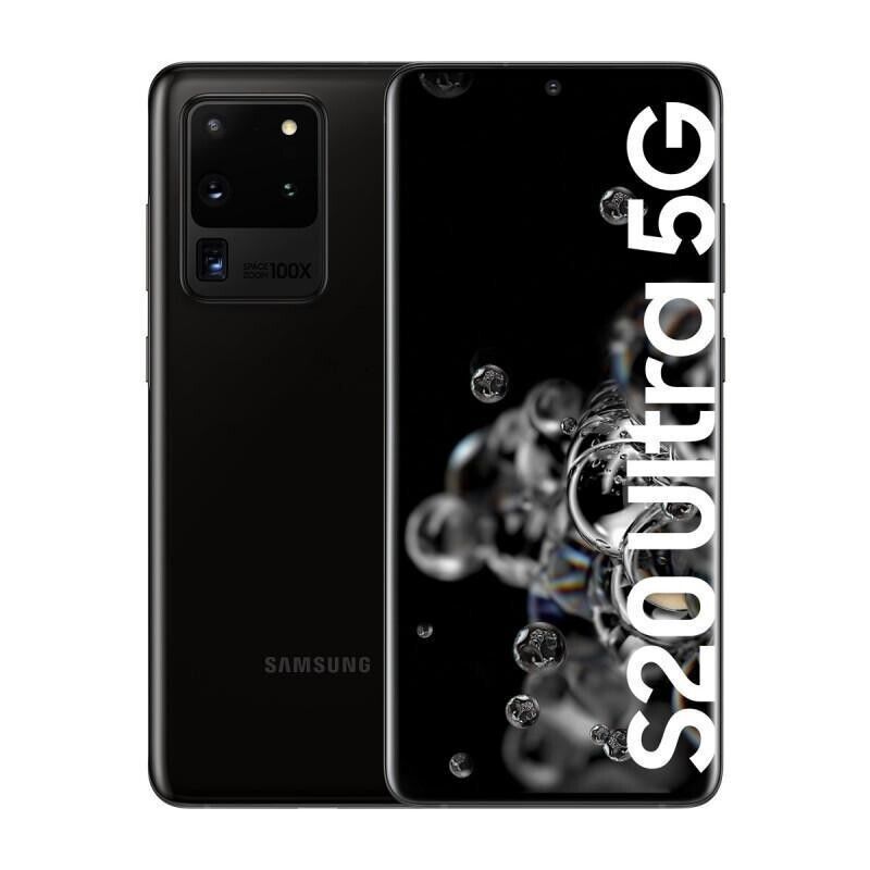 Samsung S20 Ultra 5G - 128GB - Cosmic Black (Unlocked)-BAD CAMERA