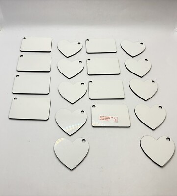 DIY Keychains Key Tags Blank For DIY Jewelry Accessories Art Craft Customizable