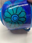 Ceramic Pottery Large Pot no Lid Blues Hand-Painted Vintage Made in Italy — photo 10