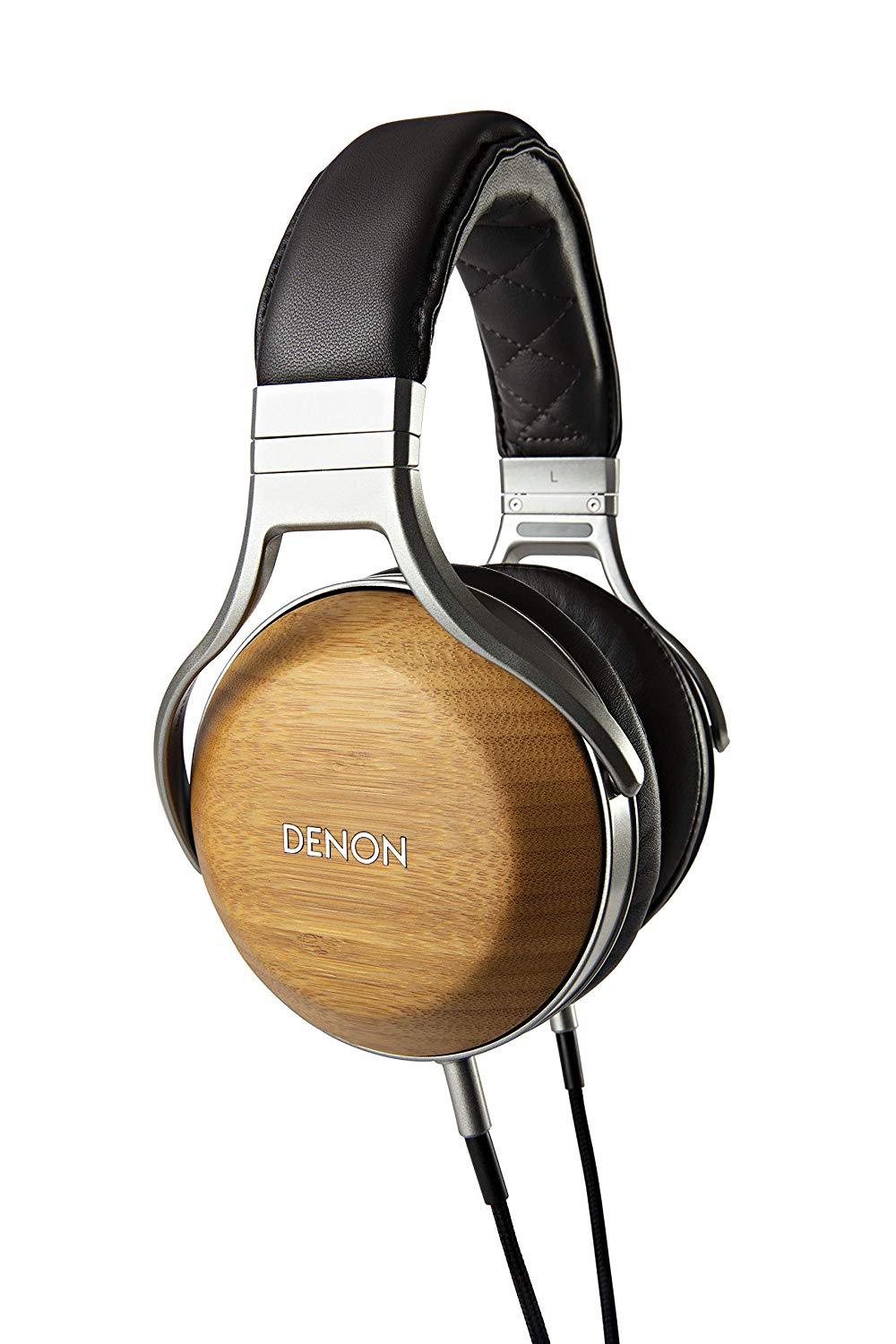 Накладные наушники DENON AH-D9200 с высоким разрешением в деревянном корпусе EMS с отслеживанием изменений