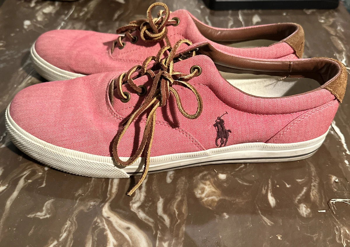 Pink polo shoes discount