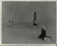 1959 Press Photo Nuclear Powered U.S. Navy Sub USS Skate Explores The Arctic