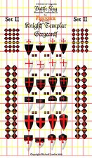 Knights Templar Sergeants II. Official Fireforge Decals by Battle Flag