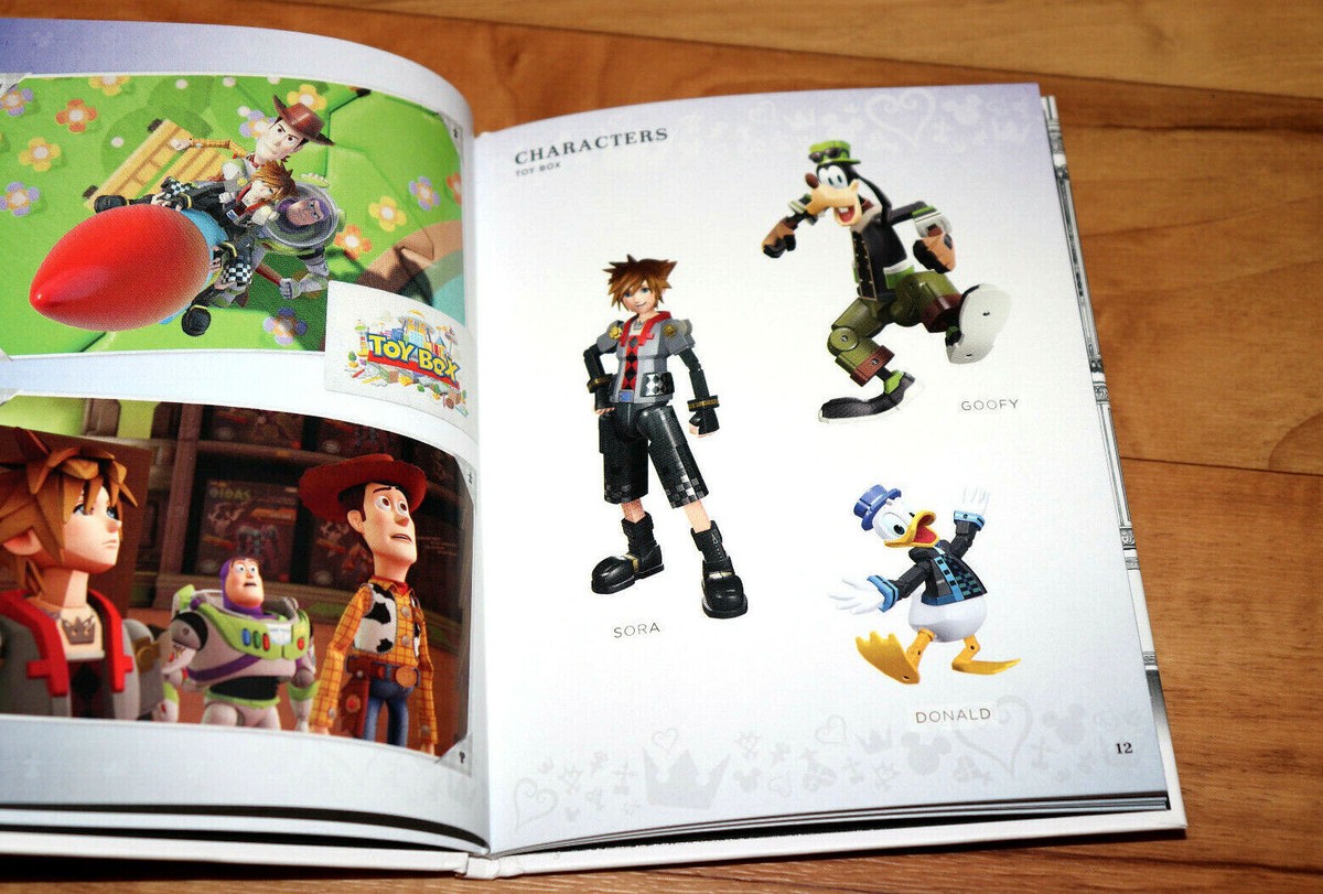 Kingdom Hearts III 3 Rare Art Book Buch Artbook PS4 Xbox One