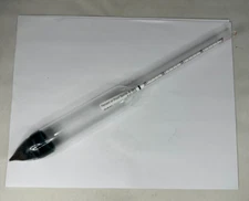 Bel-Art DURAC 165/185 Percent Alcohol Proof Ethyl Alcohol Hydrometer Distillery