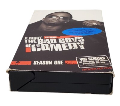 P Diddy Presents Bad Boys Of Comedy Season One VHS Tape