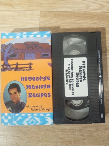 Mexican Style Recipes VHS 1997 Music By Roberto Griego COOKING - Picture 6 of 7