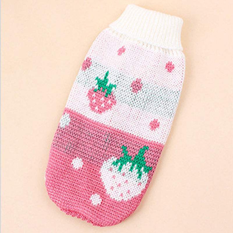 Adorable Warm Strawberry Dog Sweaters eBay
