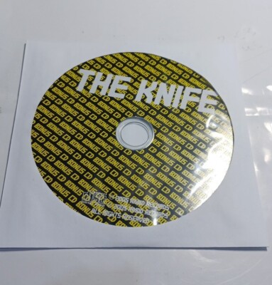 THE KNIFE WHEN I FOUND THE KNIFE BONUS CD NEW DISC ONLY NO CASE + FREE UK POST 