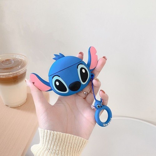 3D Cute Cartoon Silicone Earphone Case For 2024 Apple Airpods 4 Protective Cover - Picture 4 of 46