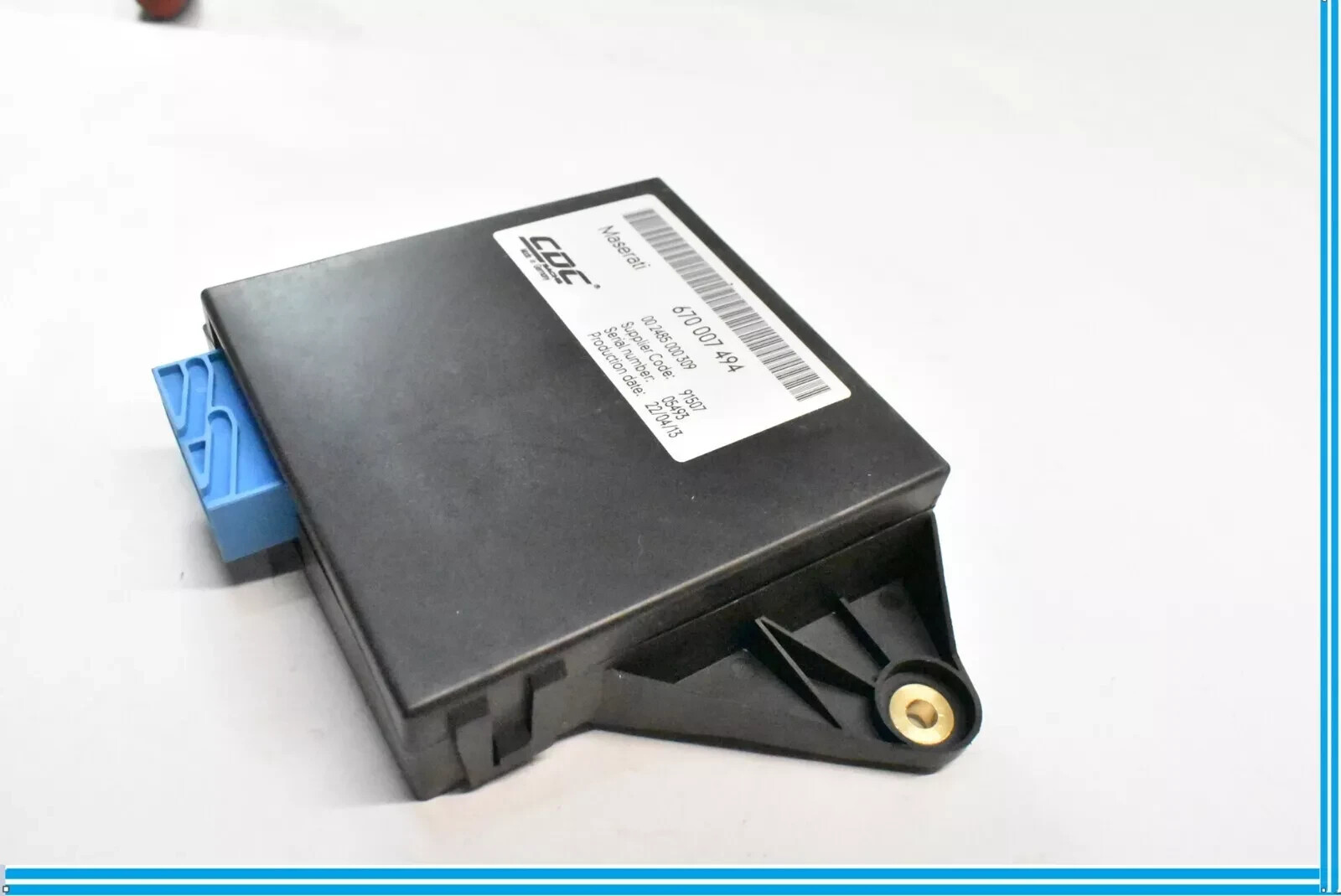 14-19 Maserati Quattroporte GTS Suspension ECU Control Module Unit 670007494 OEM