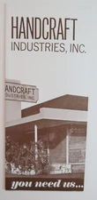 Handcraft Industries Inc. You Need Us...Vintage Souvenir Guide Pamphlet Paper