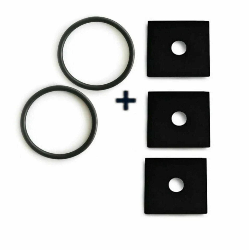 2 GUARNIZIONI FROG+3 SPESSORI MACCHINA CAFFE CIALDE BORBONE DIDIESSE FROG