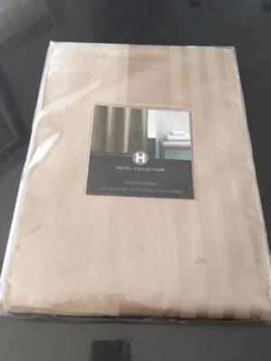 HOTEL COLLECTION Luxury Shower Curtain 70x72'' Taupe $59.99