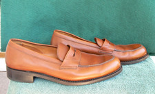Bexley Wembley Leather Penney Loafer Men's 10 Shoes Cognac Goodyear Welt 43.5