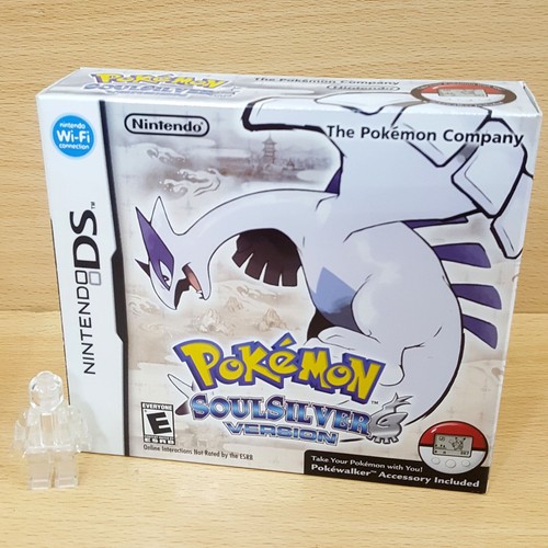 Pokémon SoulSilver & Heartgold Version SET Nintendo DS Pocket Monsters Brand New - Picture 2 of 20