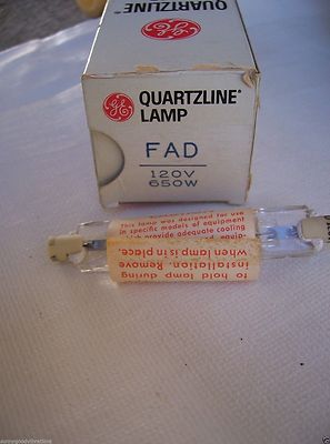 NEW FAD PROJECTION LAMP BULB MOVIE SLIDE FILM STRIP PROJECTOR 120v 650W 650 WATT