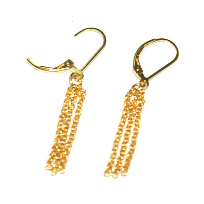 Sterling Silver Leverback Earring Findings: Crystal Stud Posts (15x2mm