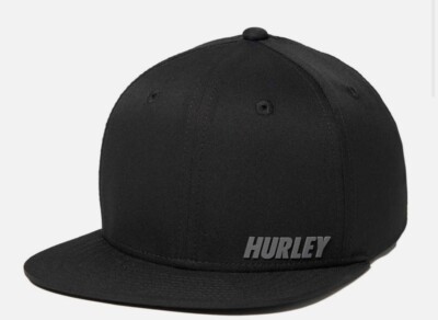 HURLEY Phantom Ridge Men s Hat   Black   Adjustable Zip-Back Fit HIHM0230 NEW