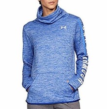 Under Armour Women  s UA Storm Graphic Twist Fleece Pullover Blue Heather M